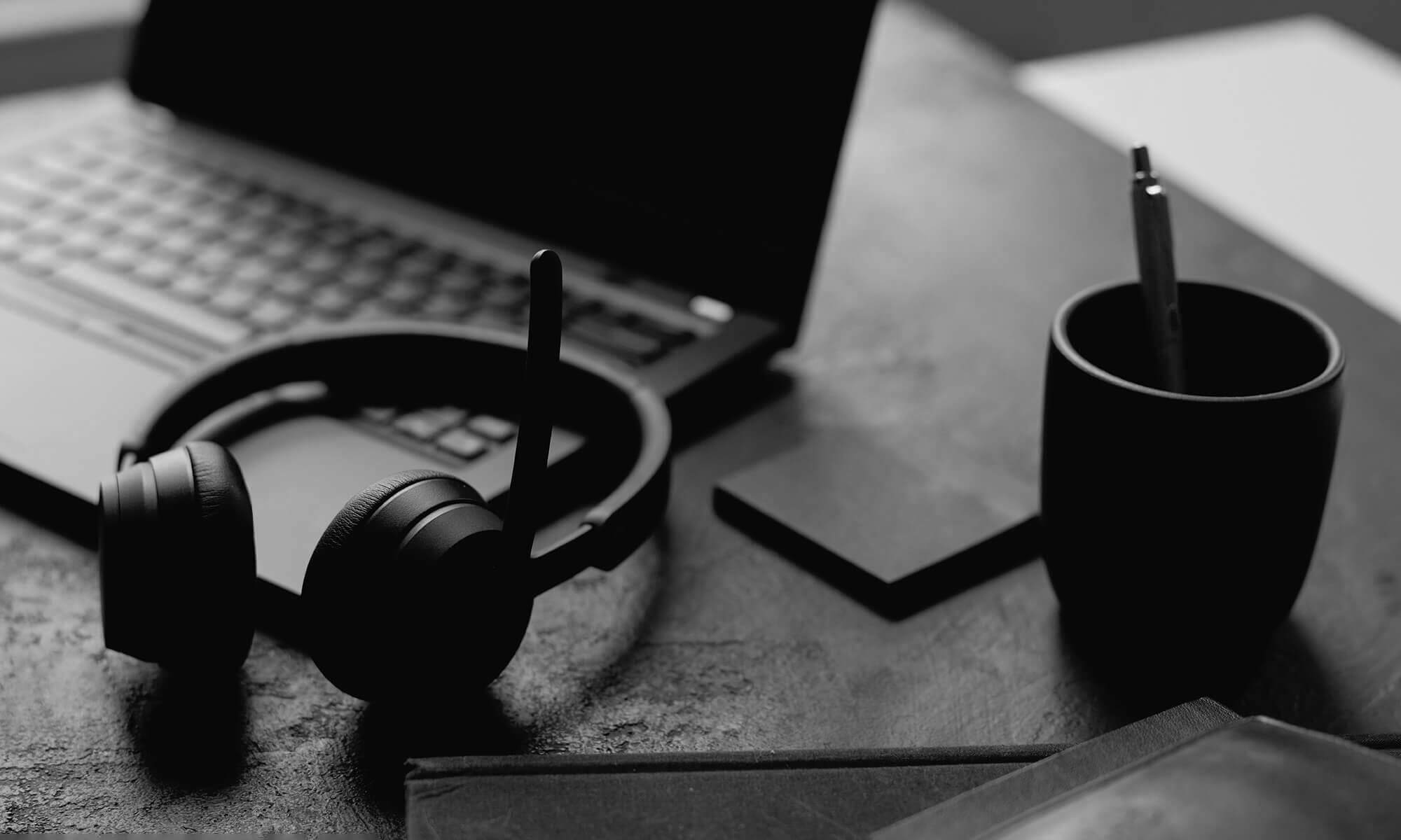 modern workspace setup for small businesses website design and lead generation